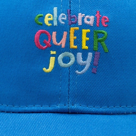 Anna Parade Celebrate π₯³ Queer β§οΈ Joy π Cotton Dad Cap π§’ - Picture 2 of 6